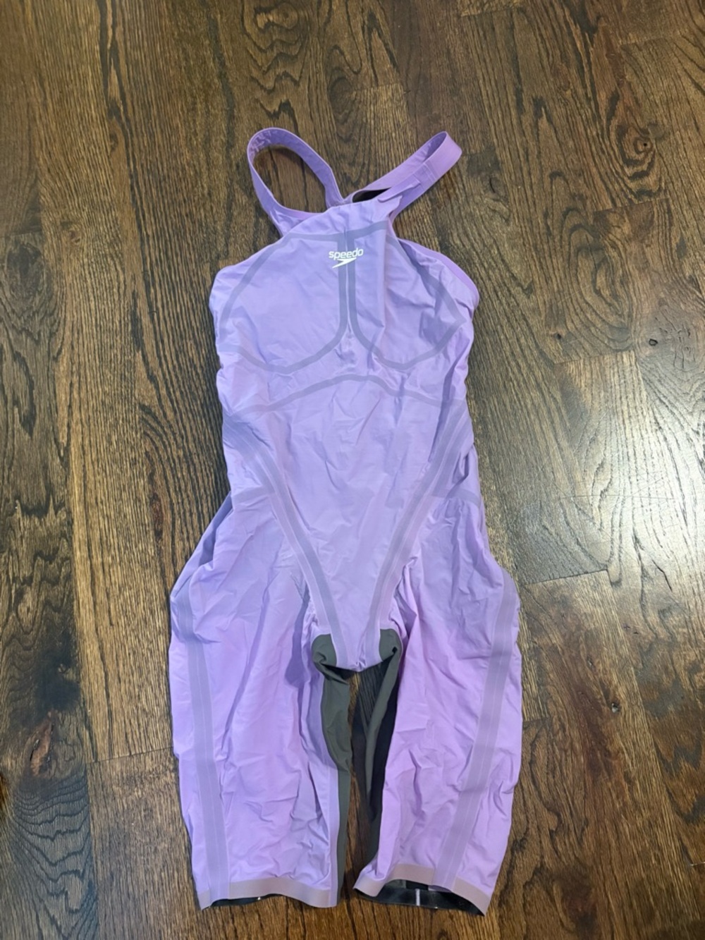 Speedo Lavender Women's Kneeskin Racing One-Piece